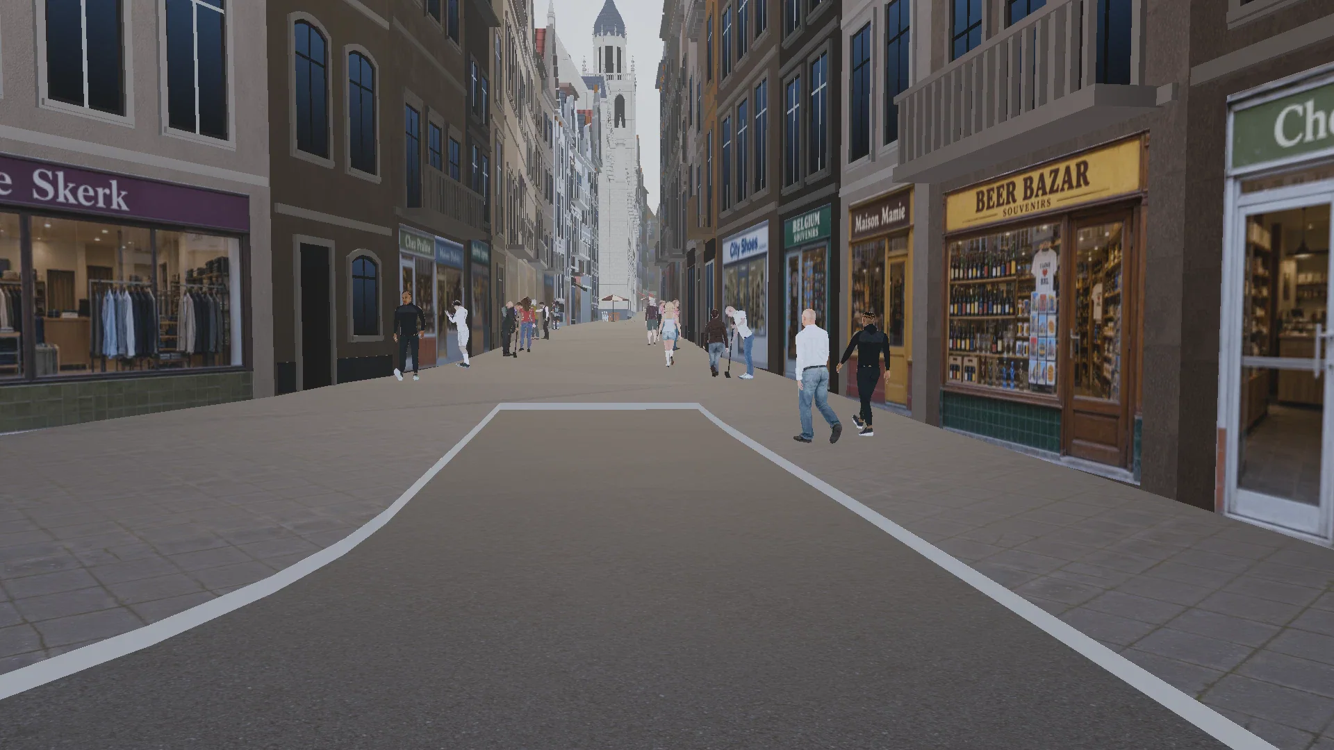 Des façades et boutiques bruxelloises dans BROL